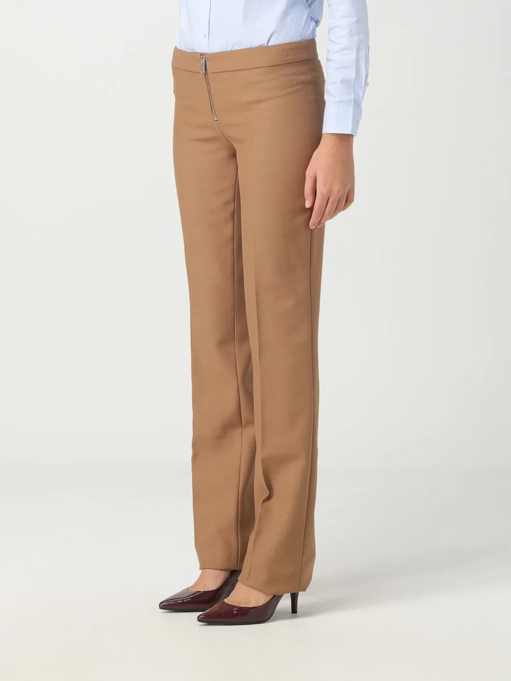 Front Pleated Casual Pants