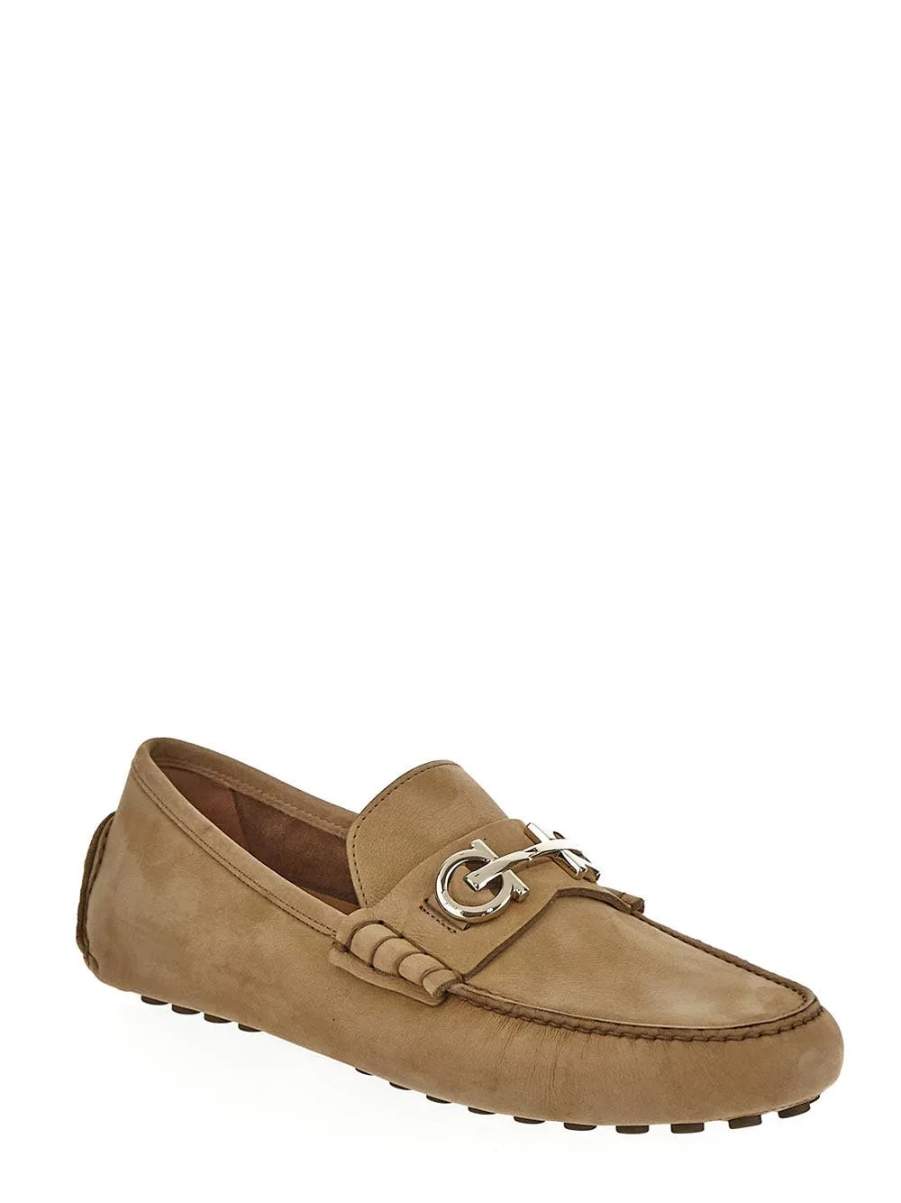 Salvatore Ferragamo Grazioso Logo Plaque Loafers