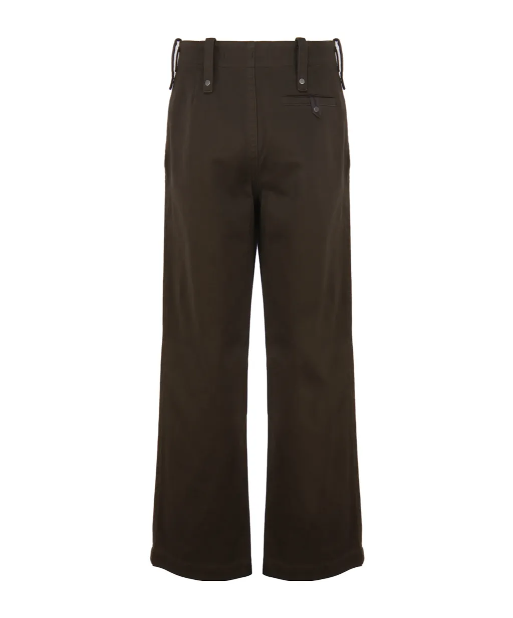 Burberry Straight-Leg Loose-Fit Trousers