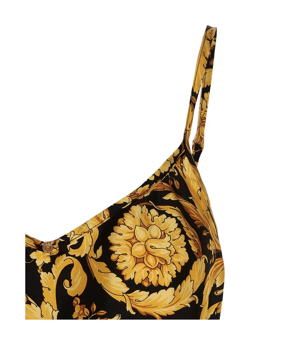 Versace Baroque Pattern Tank Top