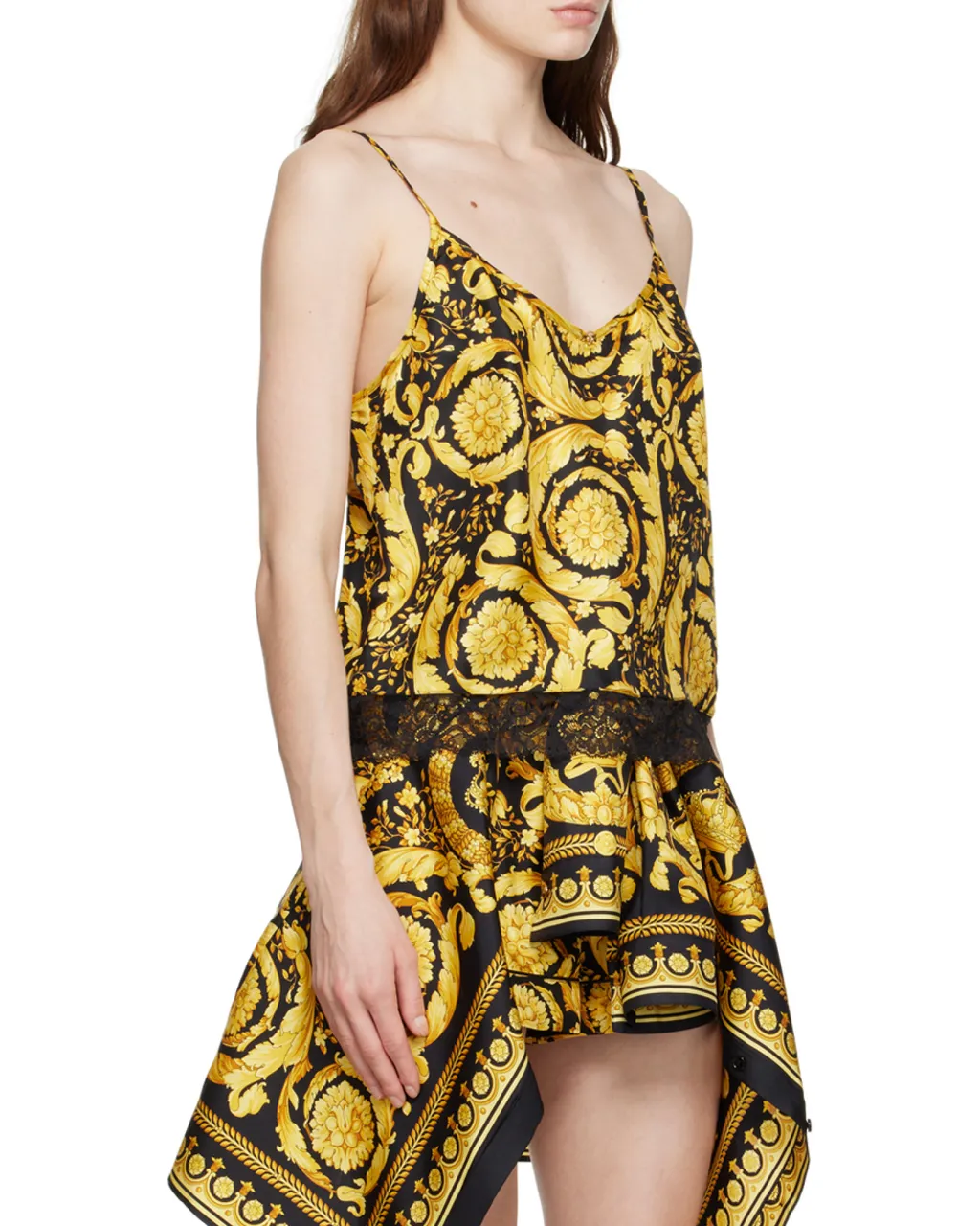 Versace Baroque Pattern Tank Top