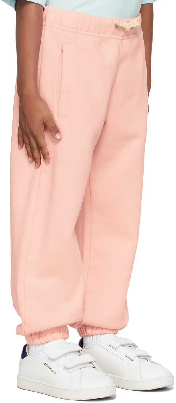 Palm Angels Kids Logo Printed Drawstring Pants