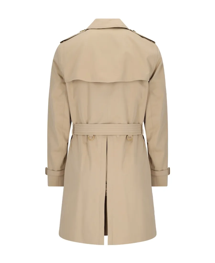 Burberry Belted Double-Breasted Trench Coat