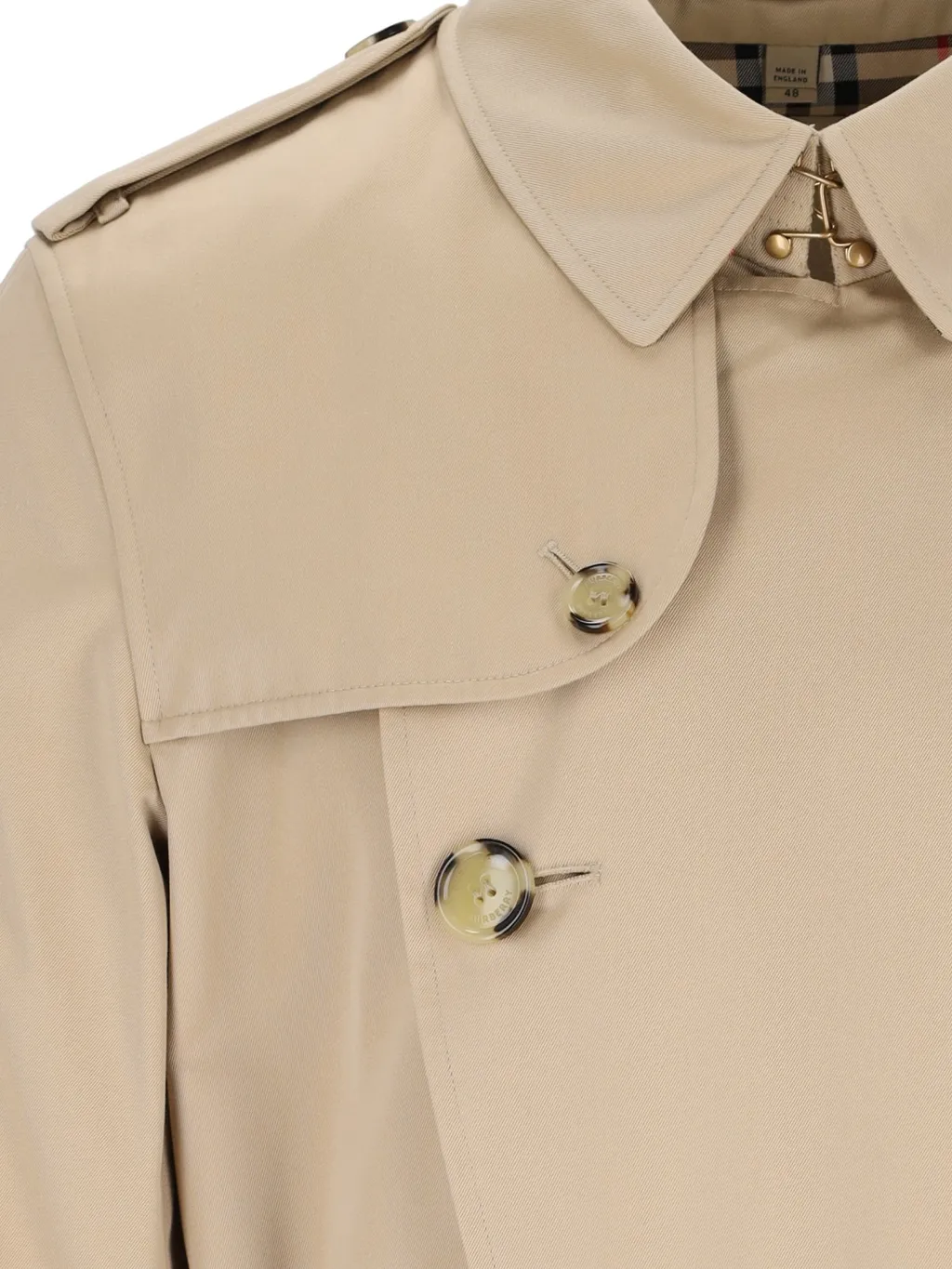 Burberry Belted Double-Breasted Trench Coat