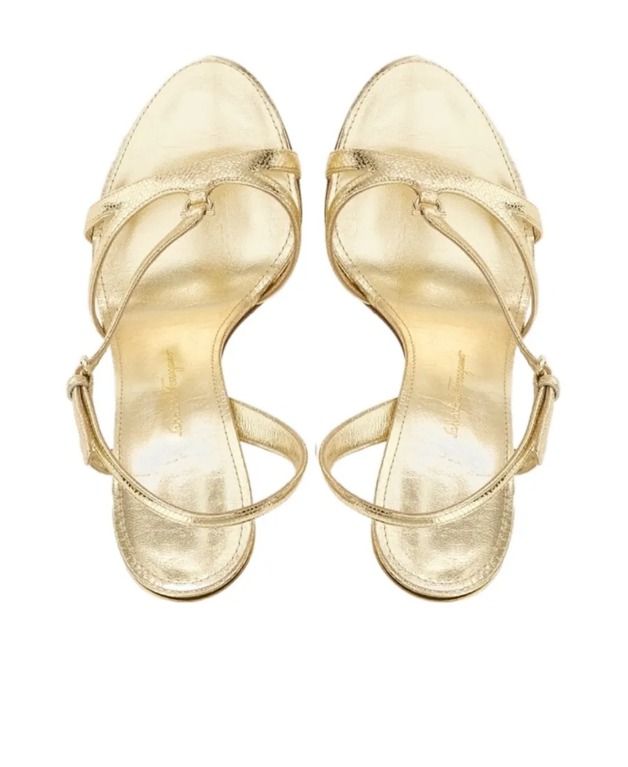 Salvatore Ferragamo Jole High Heel Buckle Sandals