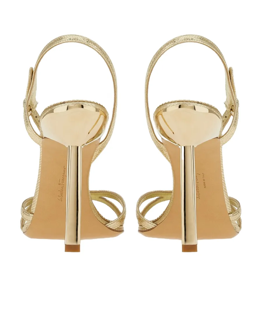 Salvatore Ferragamo Jole High Heel Buckle Sandals
