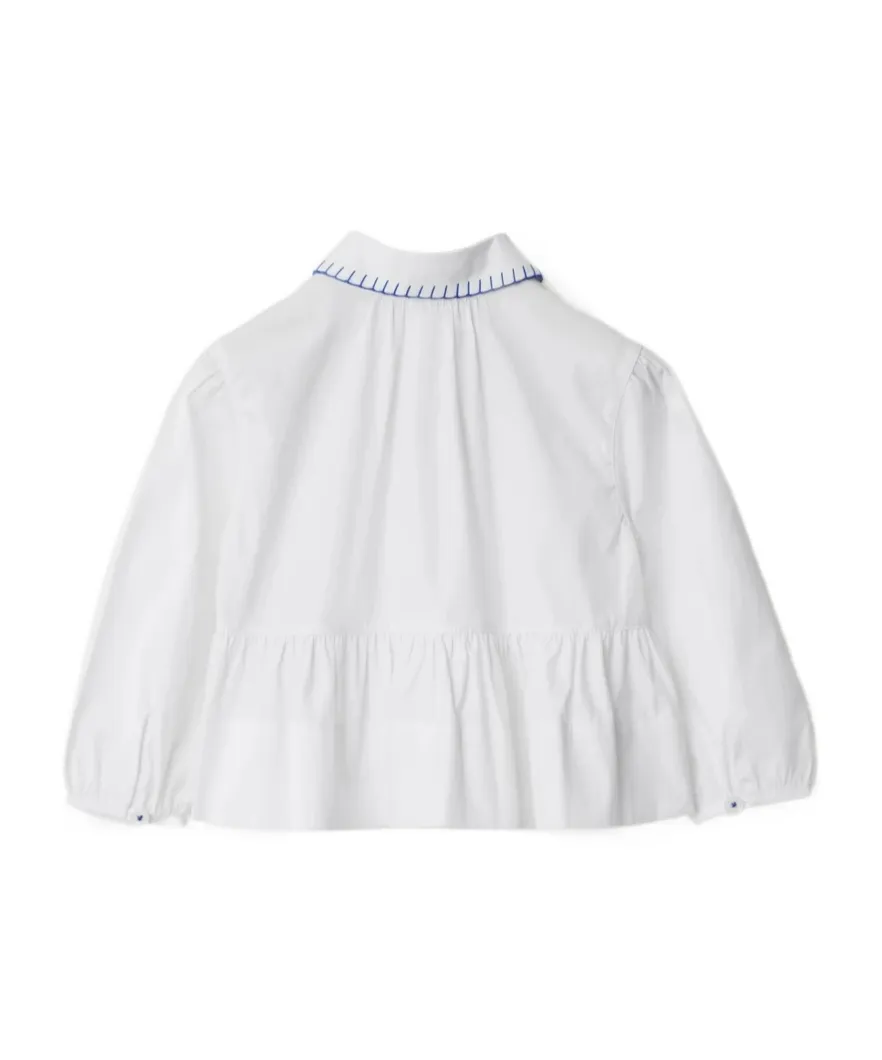 Equestrian Knight Cotton Blouse
