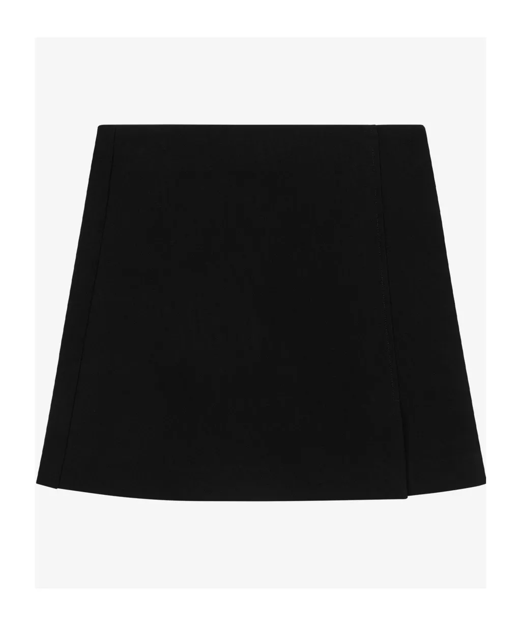Logo-Embroidered Slip-On Skirt