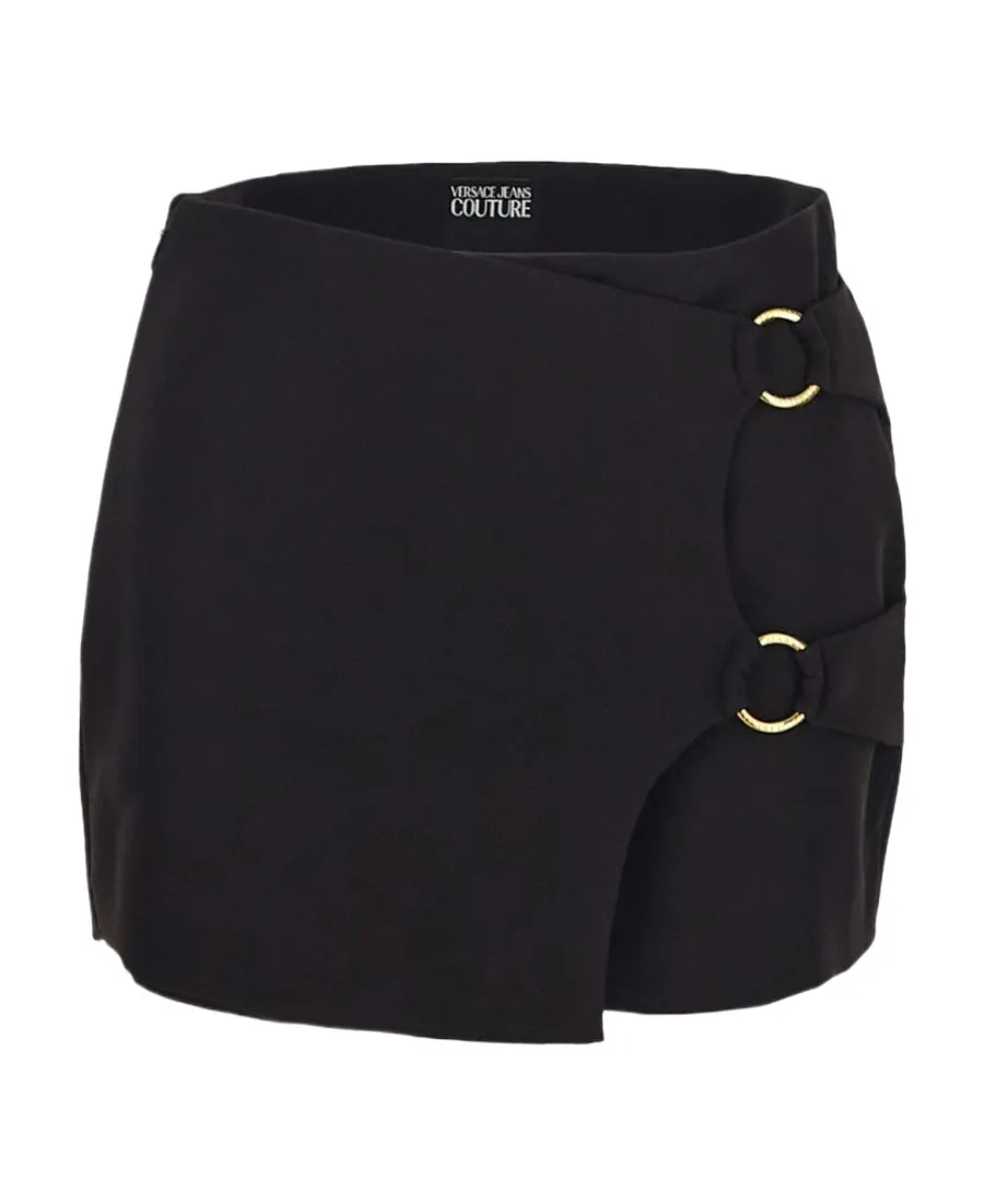 Ring-Detail Mini Skort