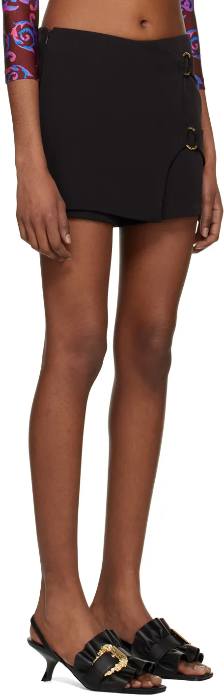 Ring-Detail Mini Skort