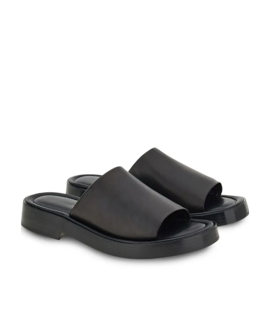 Salvatore Ferragamo Open-Toe Slip-On Slides