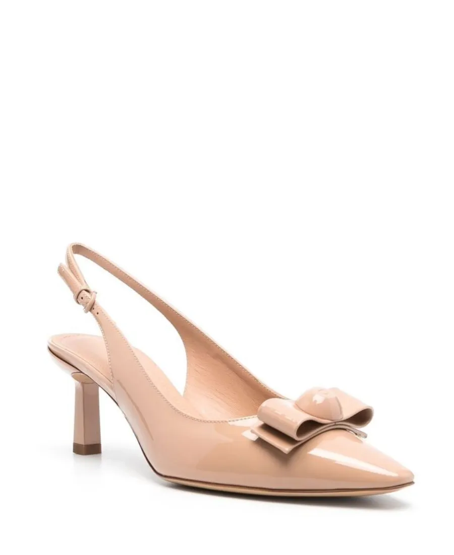 Logo Slack-Heeled Heels