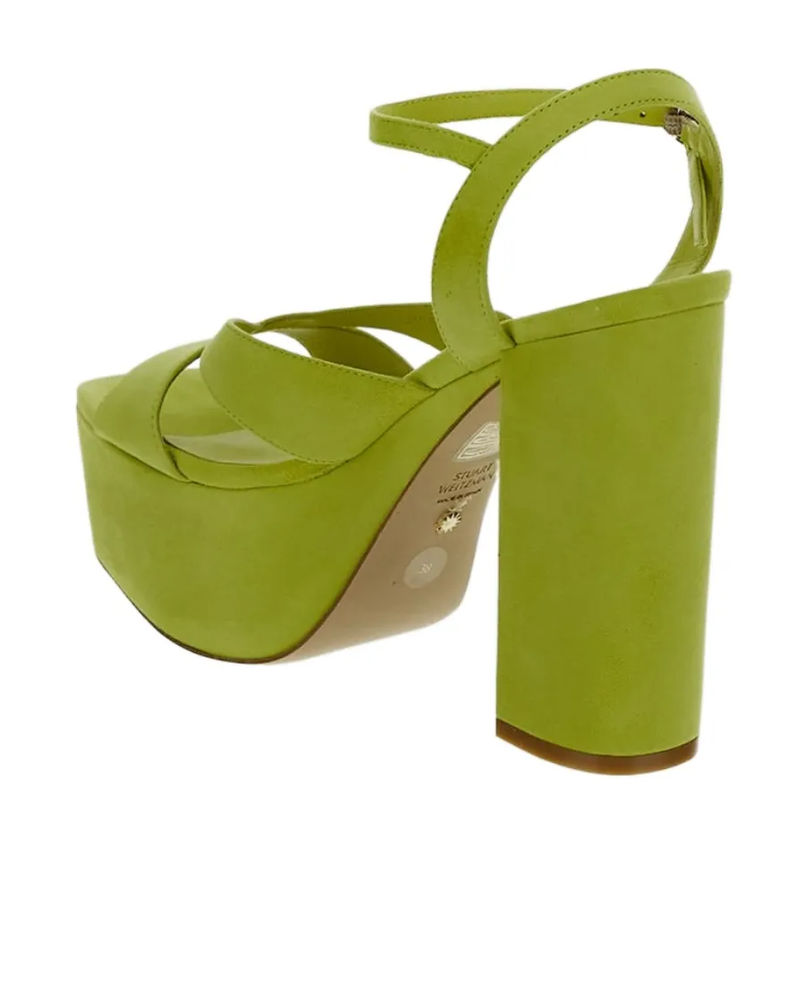 Stuart Weitzman Miami Platform Open-Toe Sandals