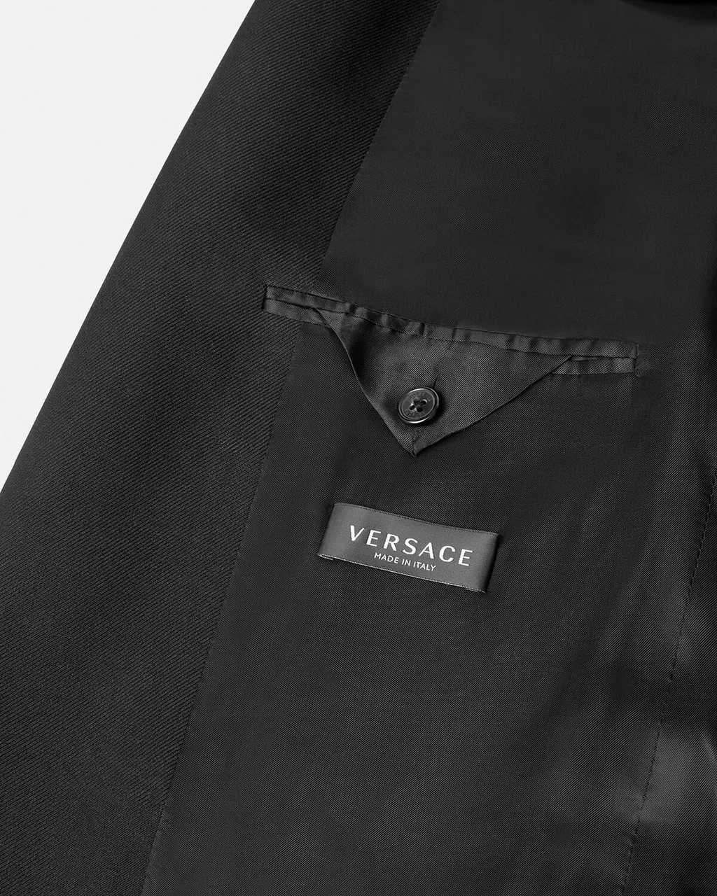 Versace Double-Breasted Tailored Blazer