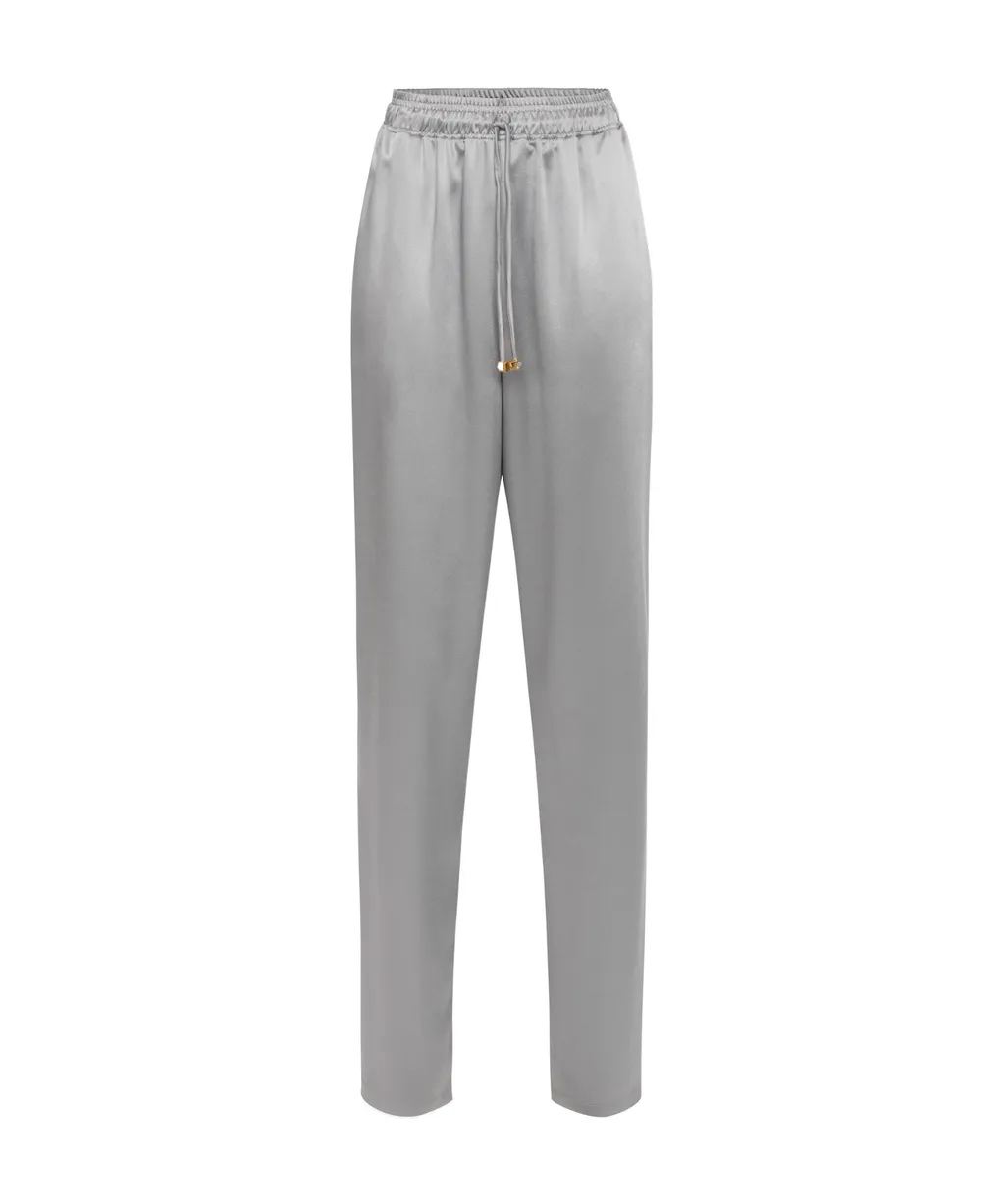 Elisabetta Franchi Satin Crepe Jogger Trousers