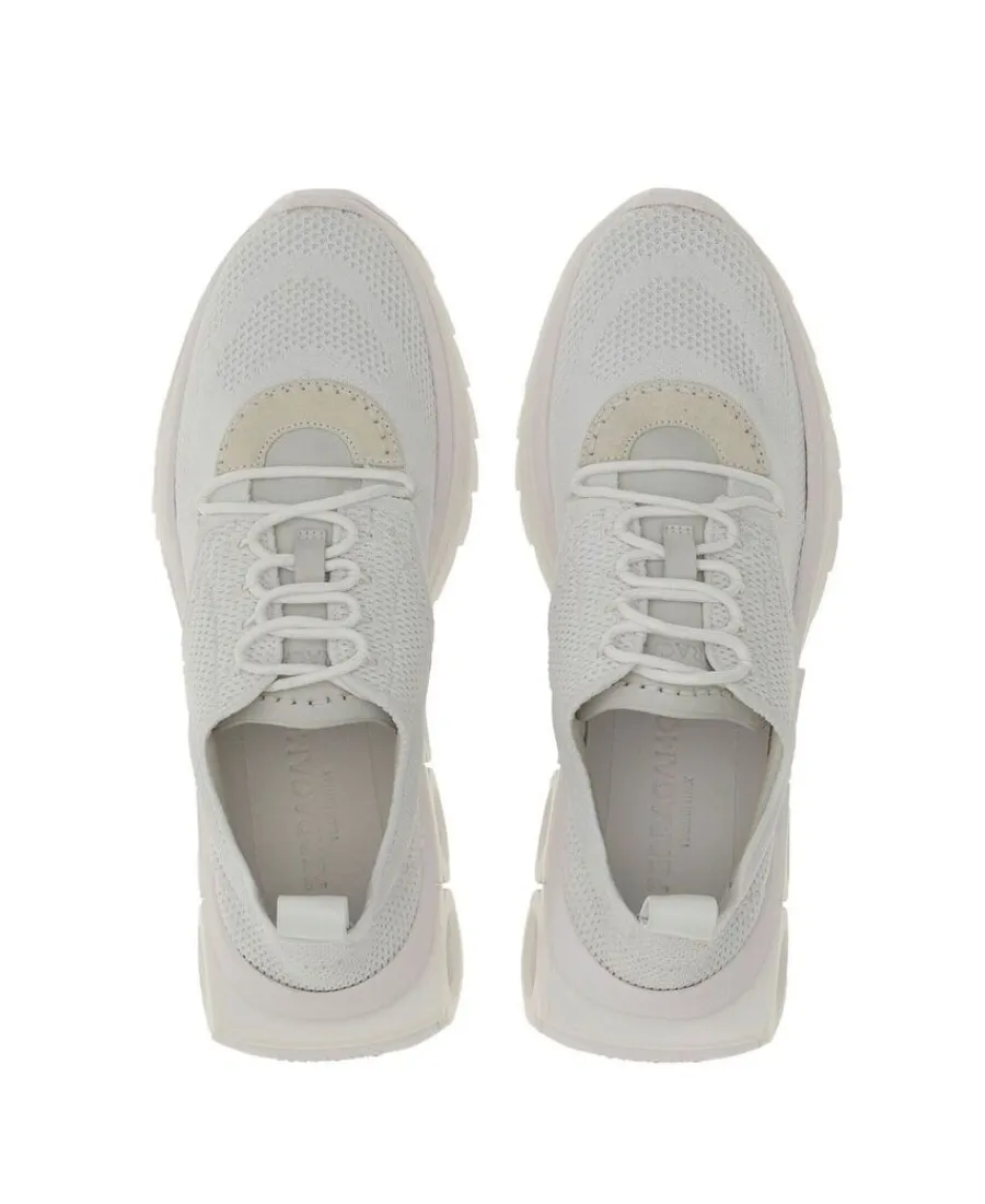 Salvatore Ferragamo Gancini Plaque Lace-Up Sneakers