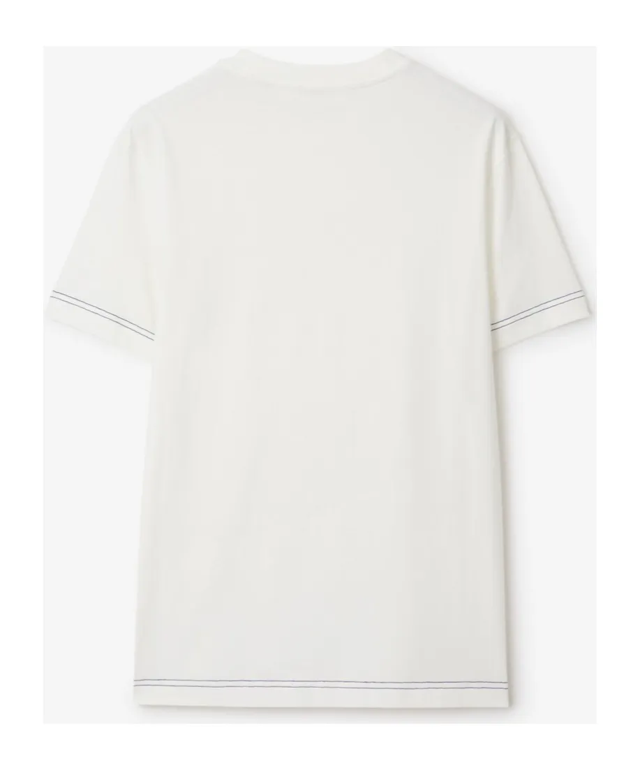 Burberry Logo Detailed Crewneck T-Shirt