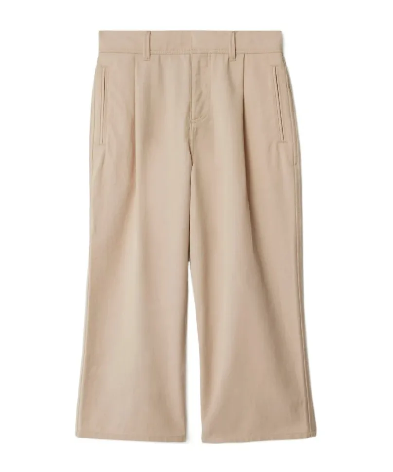 Burberry Kids Mid-Rise Straight Leg Pants
