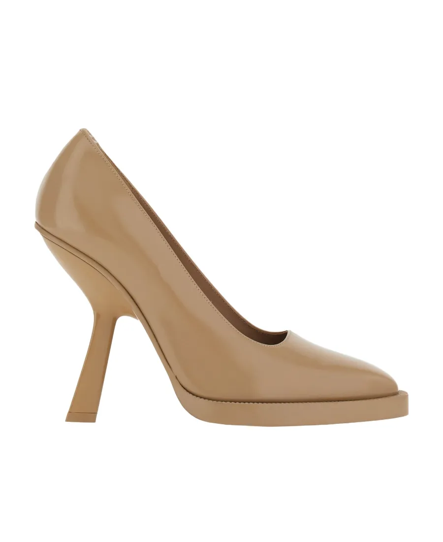 Salvatore Ferragamo Shaped Pointed-Toe Pumps
