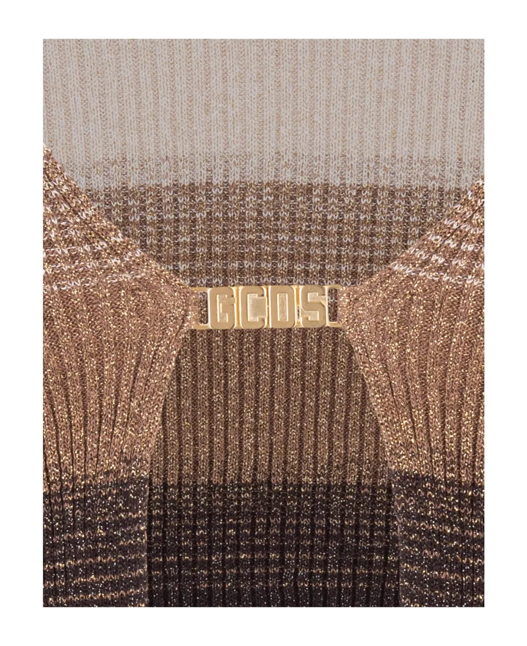 Gcds Striped Knit Cardigan