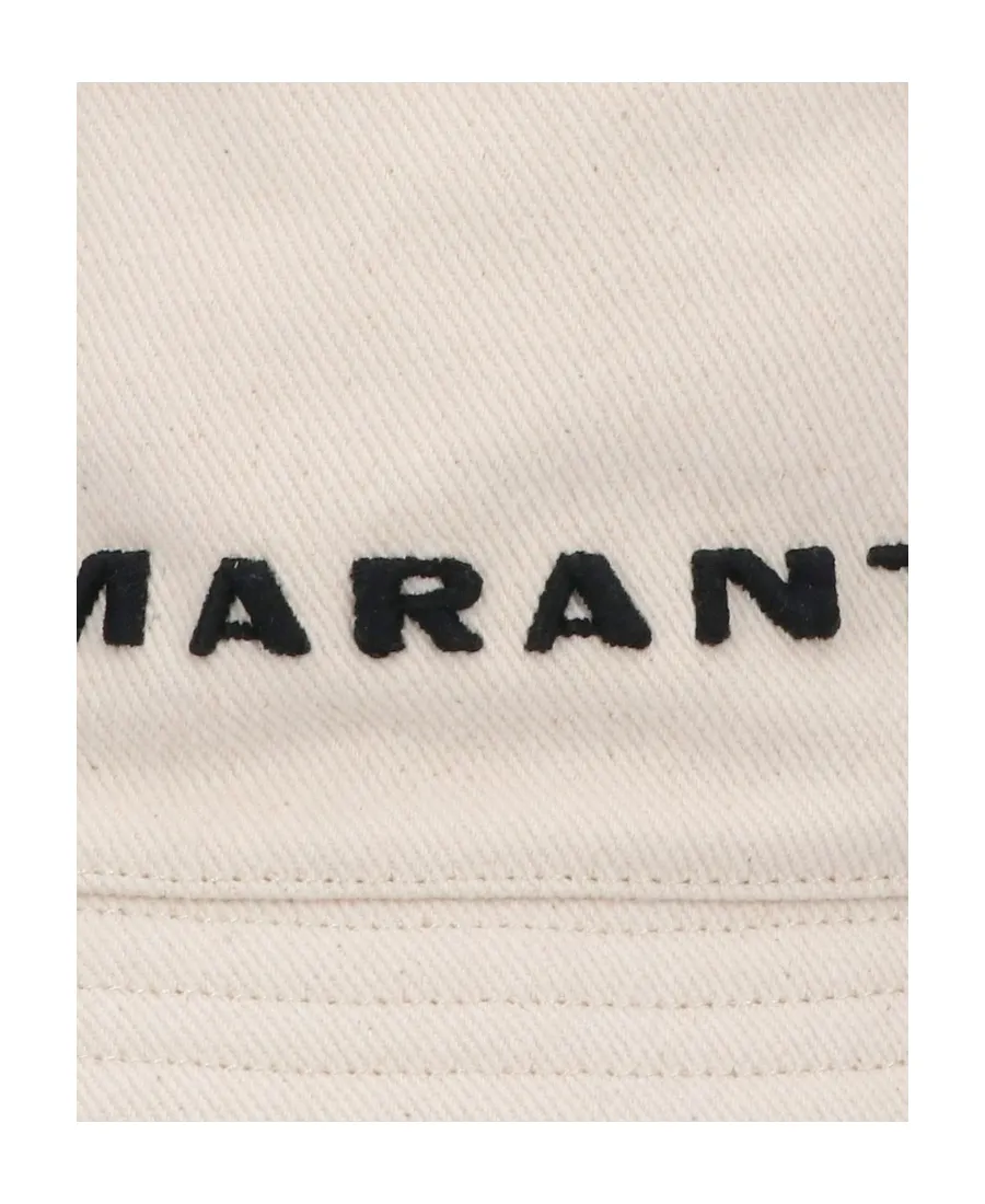 Isabel Marant Logo Embroidered Bucket Hat