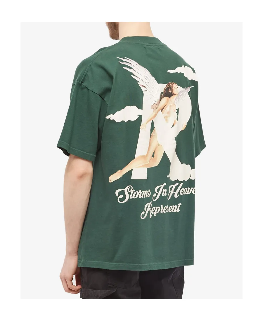 Storms In Heaven-Print T-Shirt