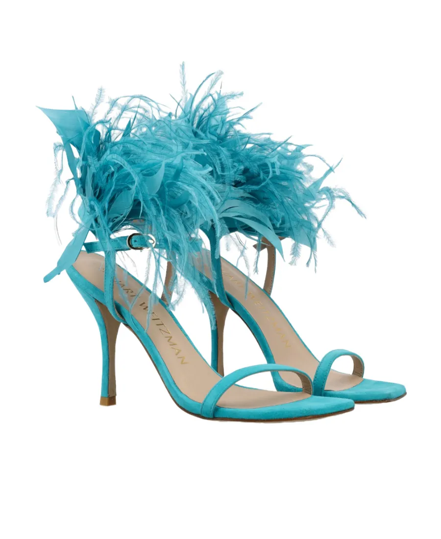 Tie High-Heeled Sandals