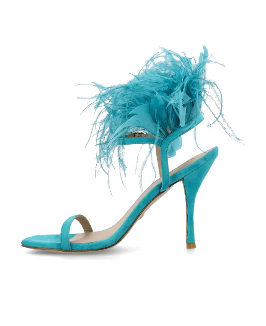 Tie High-Heeled Sandals