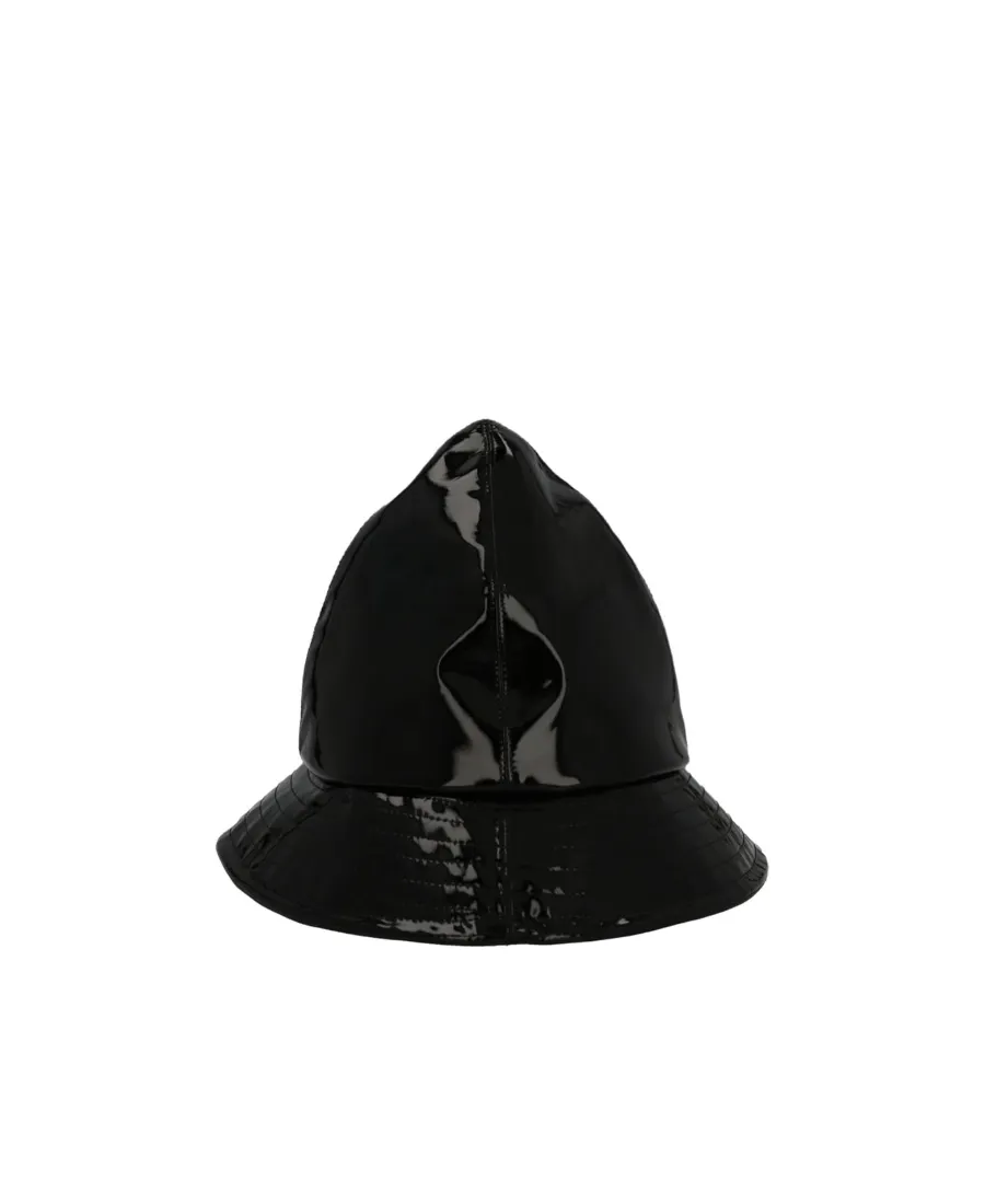 Patent Leather Fisherman's Hat