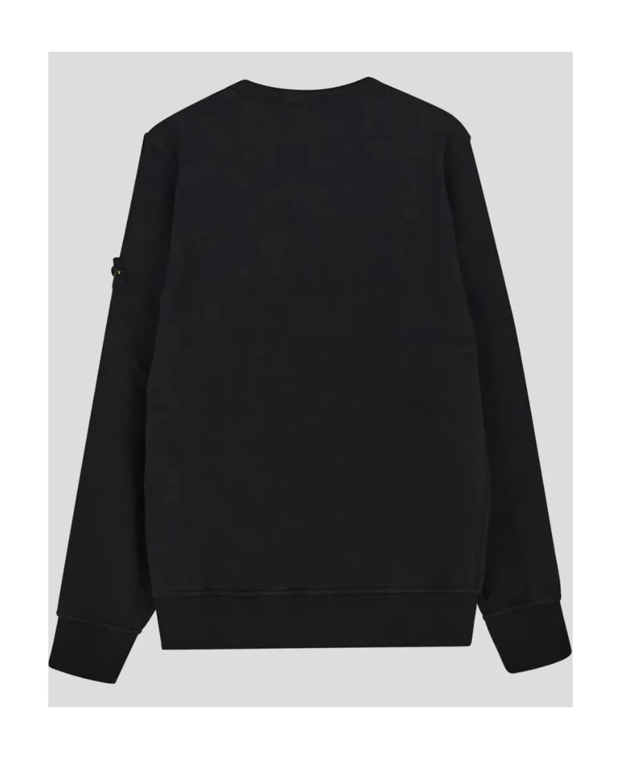 Stone Island Junior Logo-Patch Crewneck Sweatshirt