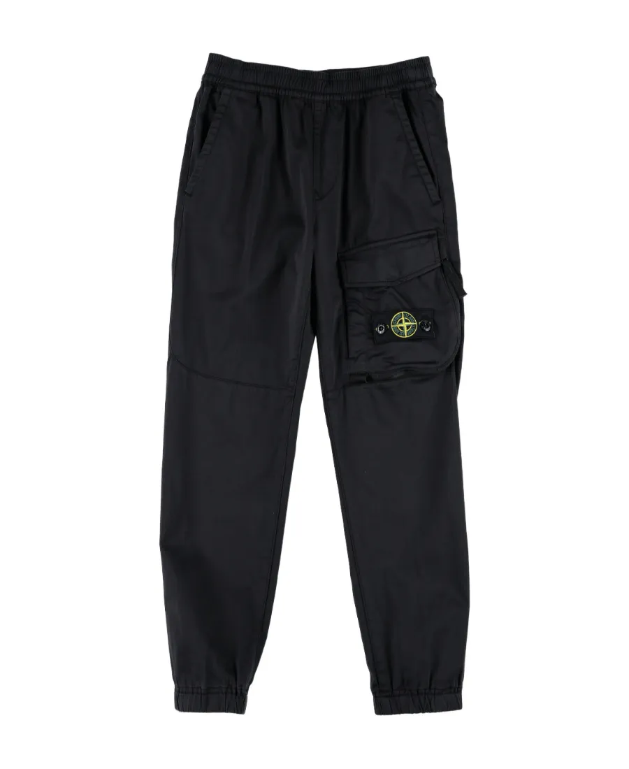 Compass-Patch Casual Trousers