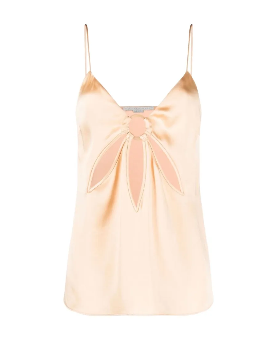Pleated Satin Vest