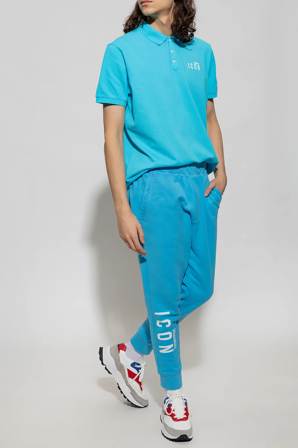 Icon Logo-Print Track Pants