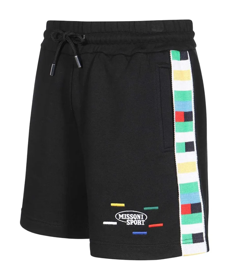 Missoni Logo Embroidered Drawstring Shorts