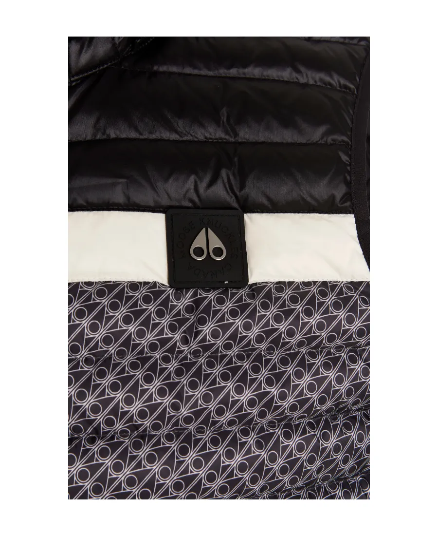 Logo Jacquard Padded Gilet