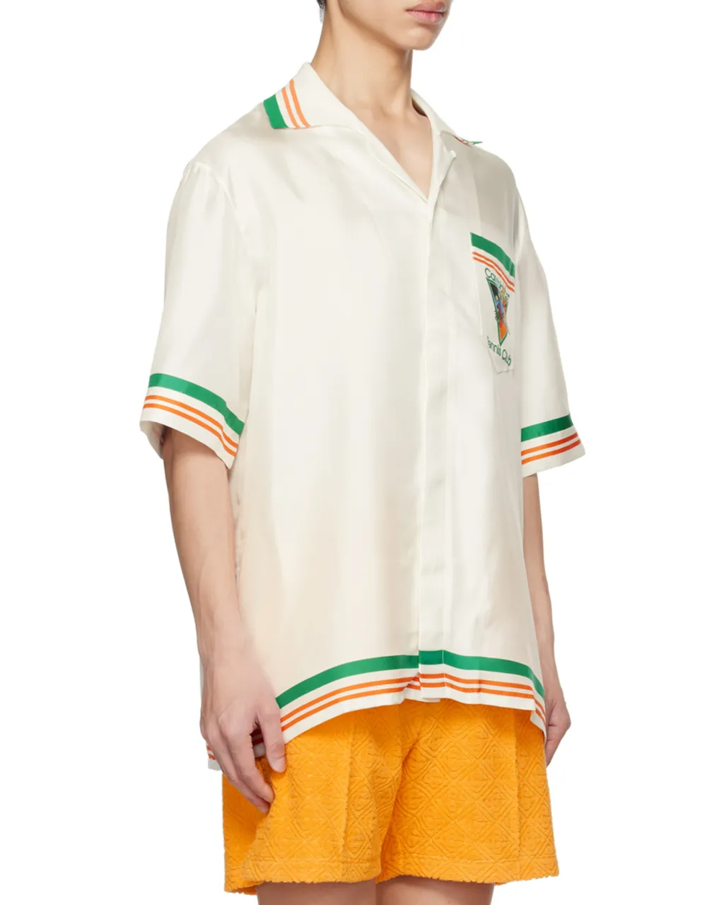 Tennis Club Icon Silk Shirt