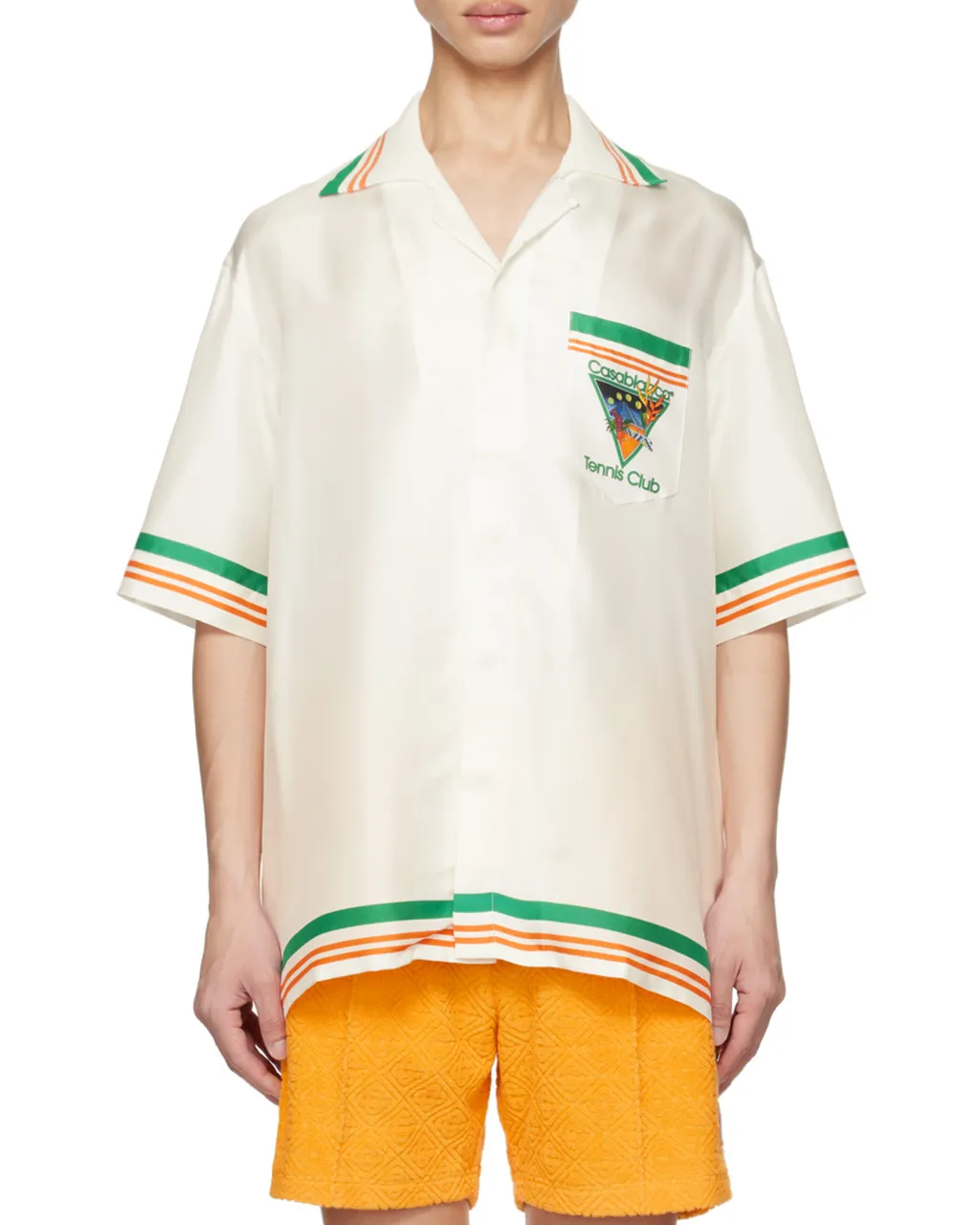Tennis Club Icon Silk Shirt