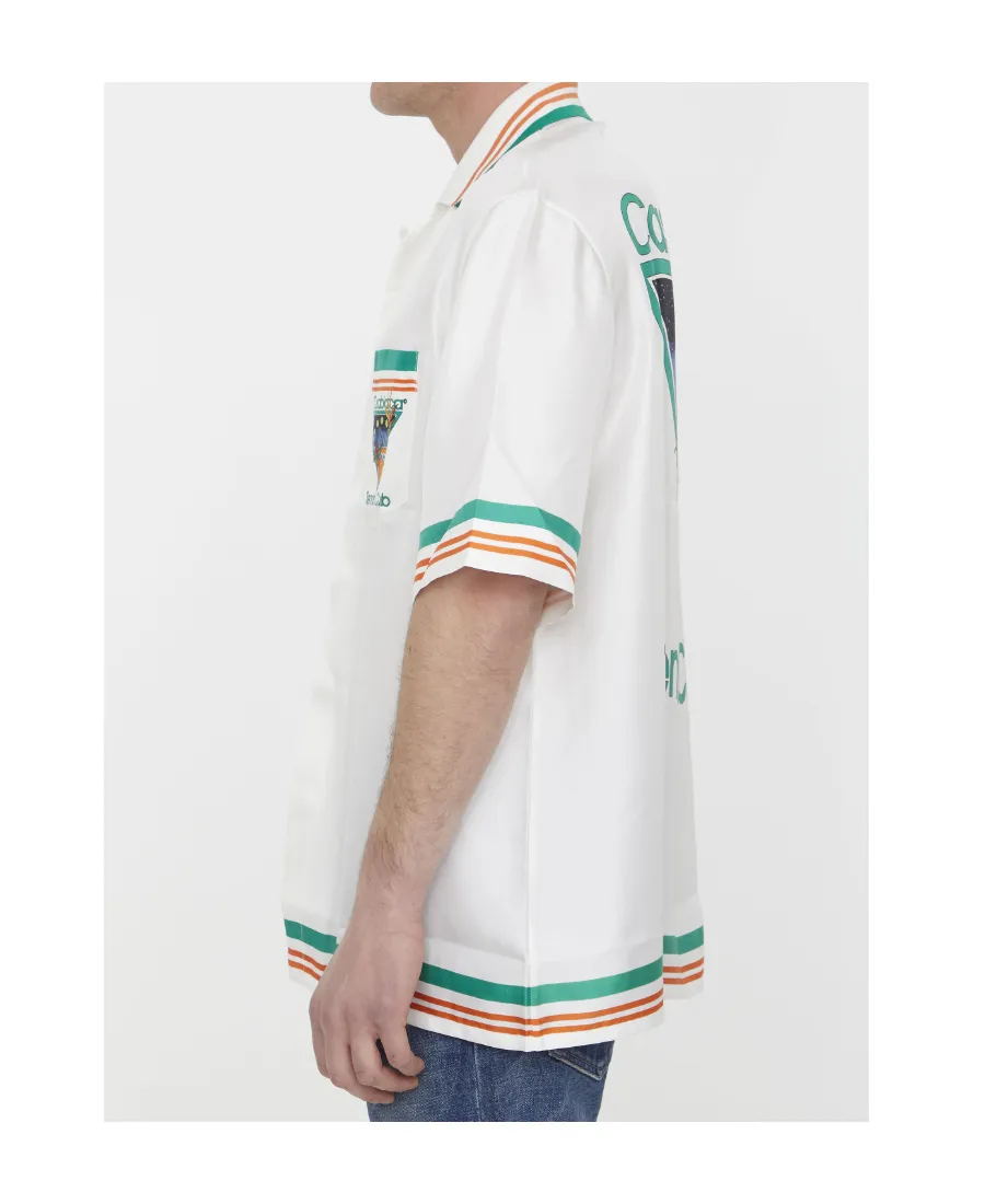 Tennis Club Icon Silk Shirt