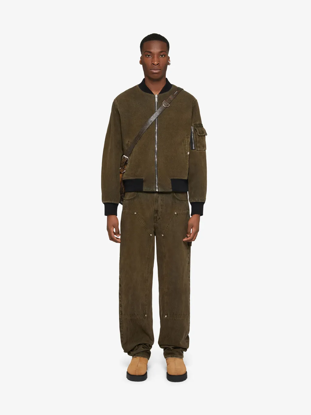 Givenchy Reversible Denim Bomber Jacket