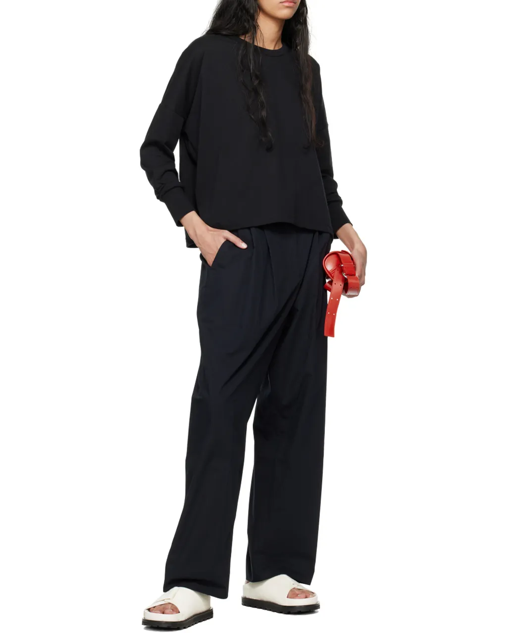 Studio Nicholson Loop Long Sleeved T-Shirt