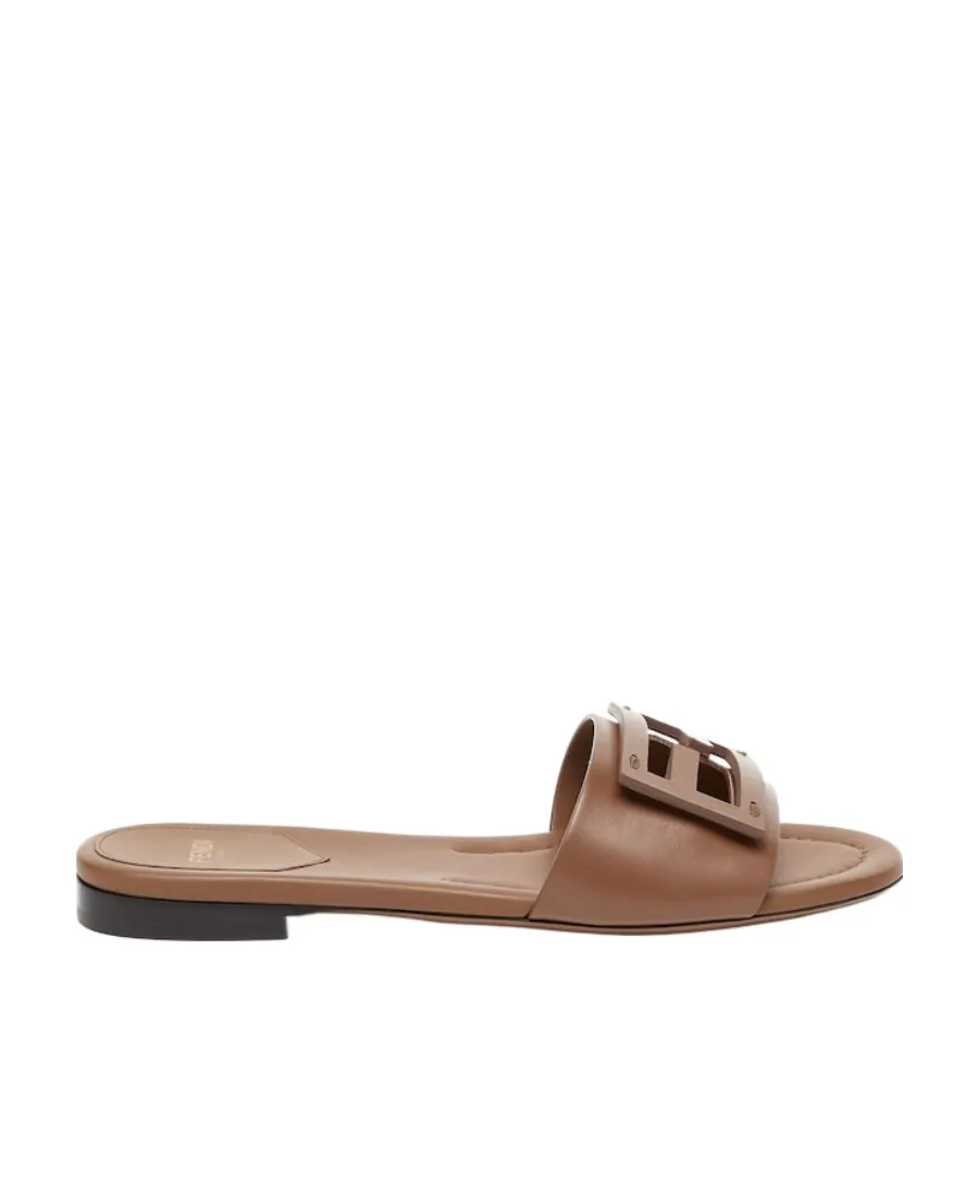 Fendi Signature Ff Baguette Sandals