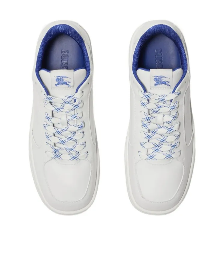 Burberry Stock Logo Perforated Sneakers