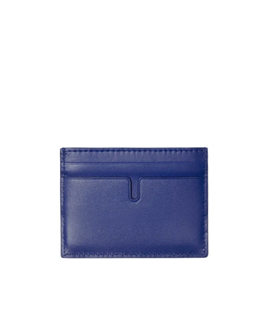 Burberry Equestrian Knight Logo Debossed Rectangular-Shaped Cardholder
