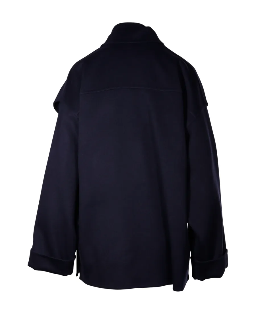 Bottega Veneta Buttoned Oversized Coat