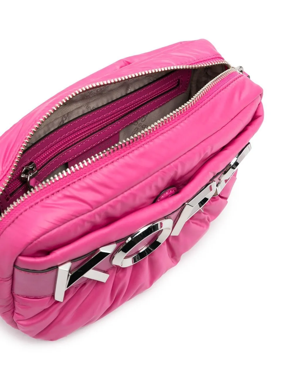 Logo-Plaque Detail Crossbody Bag
