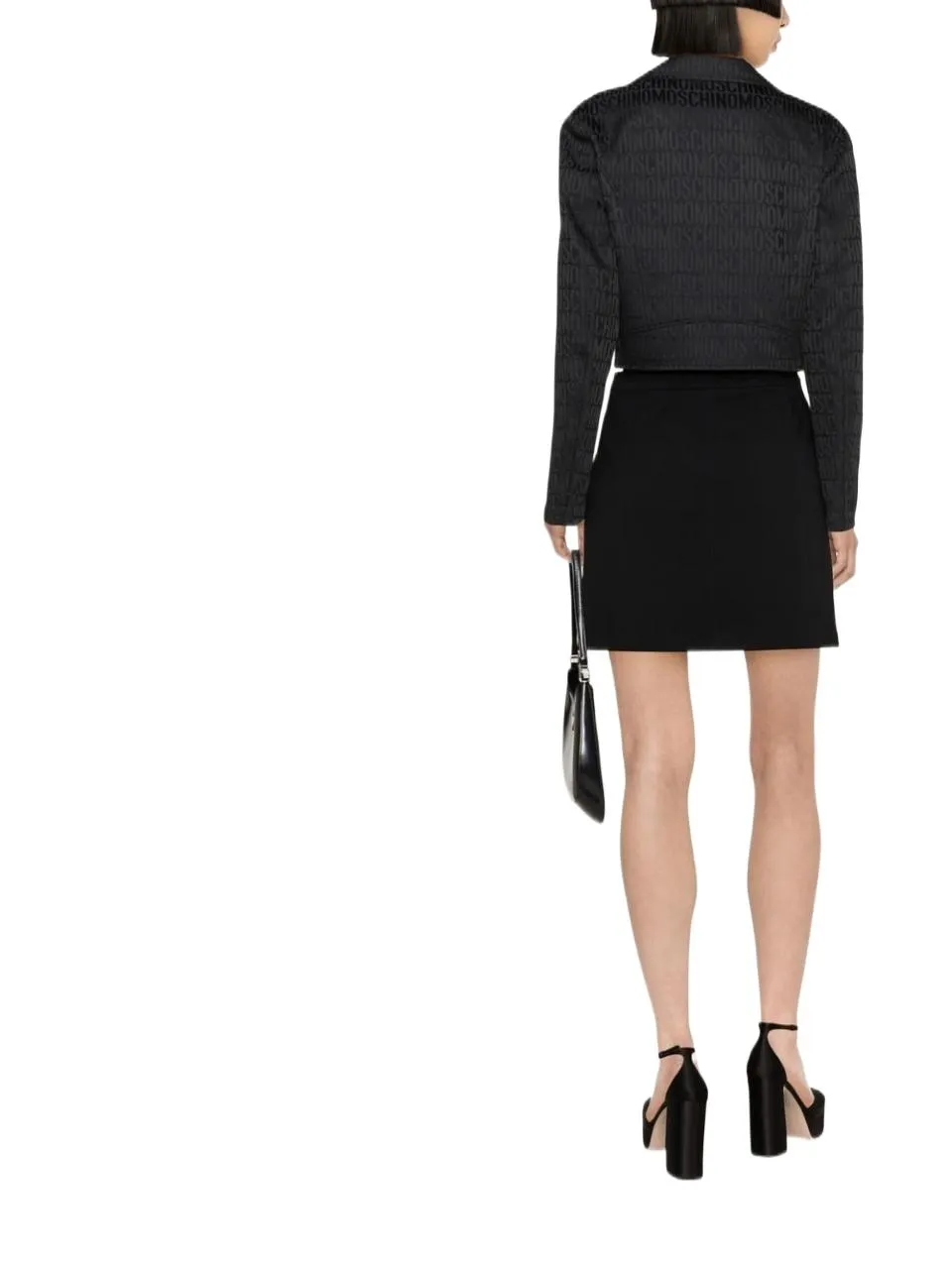 Cropped Zip-Fastening Jacket