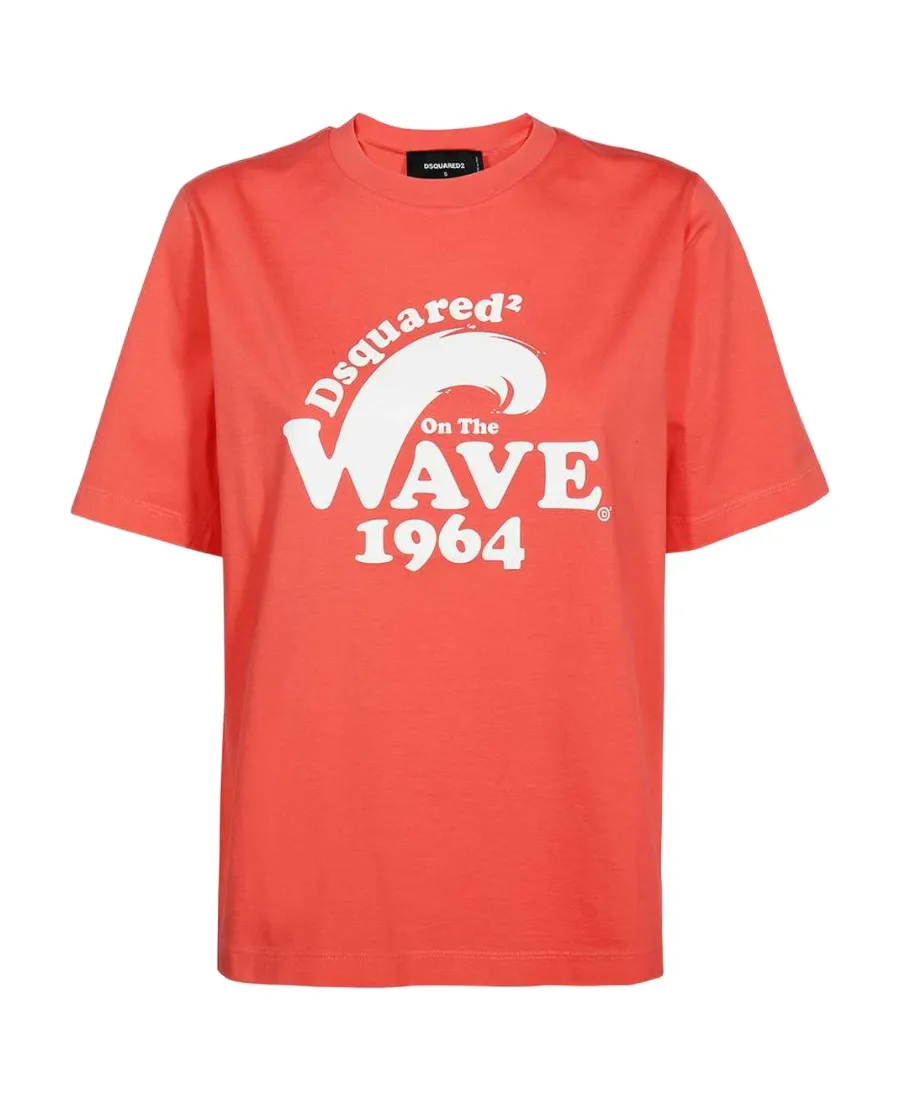 Dsquared2 Graphic-Printed Crewneck T-Shirt