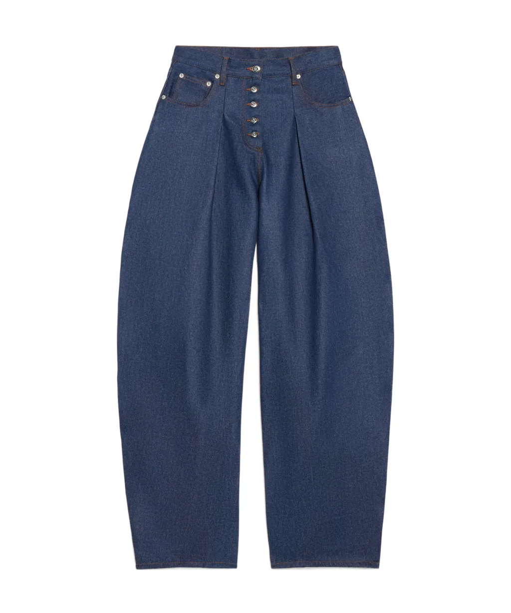 Jacquemus Wide Curved Jeans
