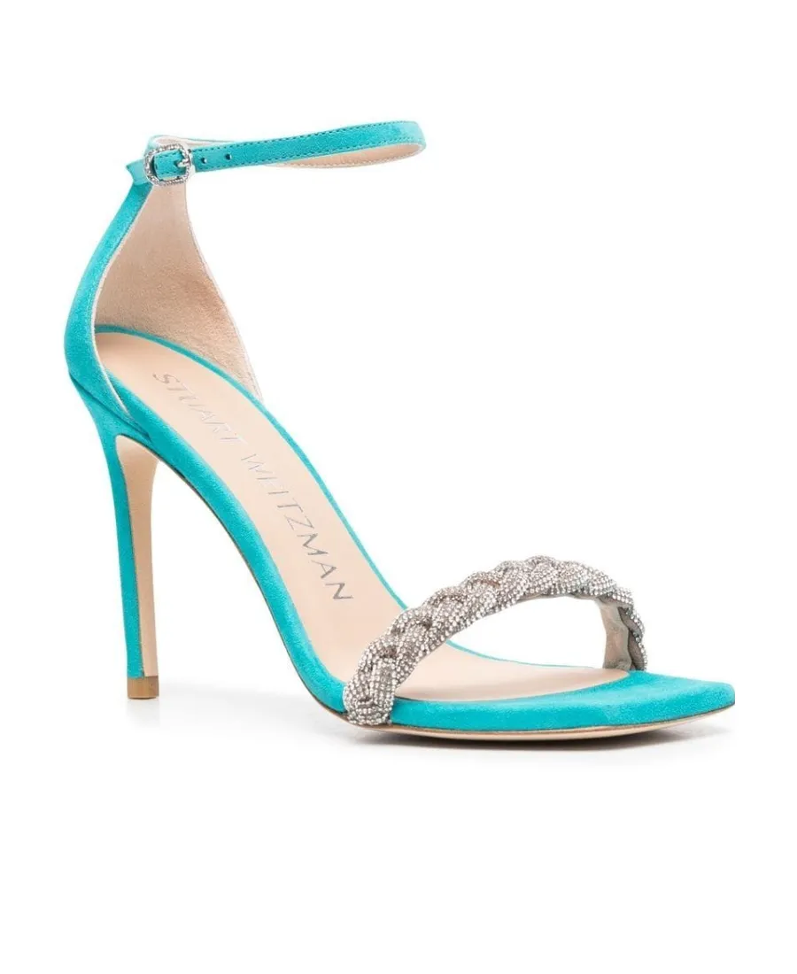 Stuart Weitzman Ankle-Strapped Heeled Sandals