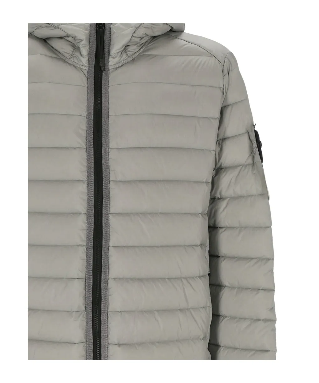 Stone Island Zipped Quilted Jacket